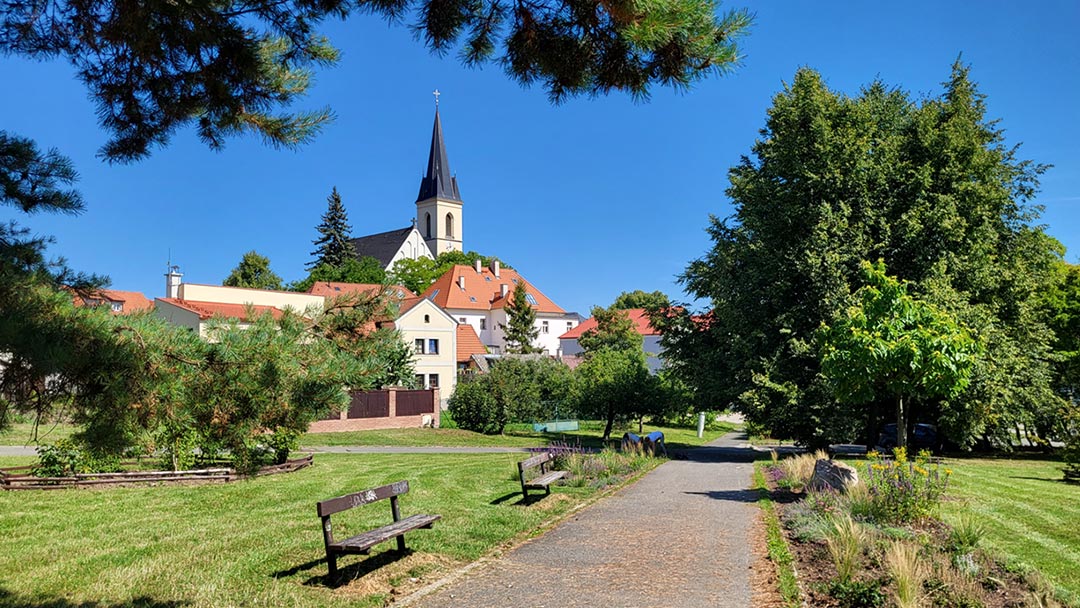 RD U Kašny a Kostel sv. Jakuba Staršího
